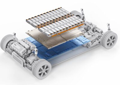Electric Vehicle Battery Assembly